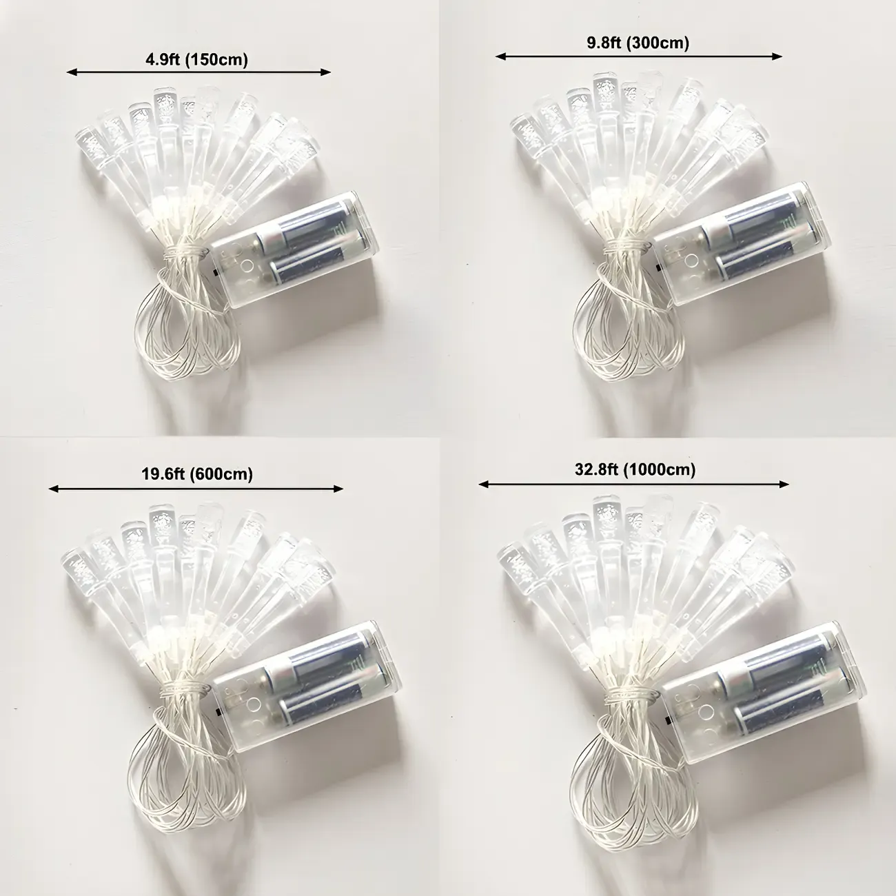 Grenade and Bullet Shape Colorful LED String Light Image - 16