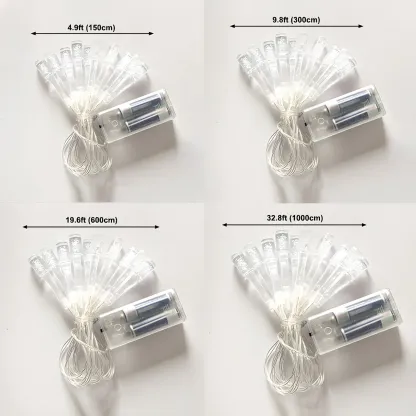 Grenade and Bullet Shape Colorful LED String Light Image - 16