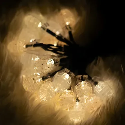 Grenade and Bullet Shape Colorful LED String Light Image - 6