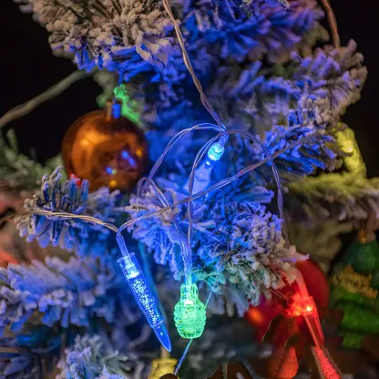 Grenade and Bullet Shape Colorful LED String Light Image - 12