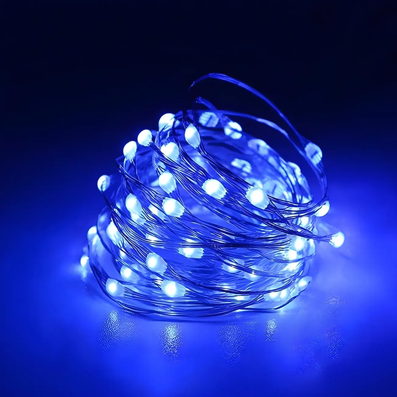 Modern Multi-color Dimmable USB String Light Image - 1
