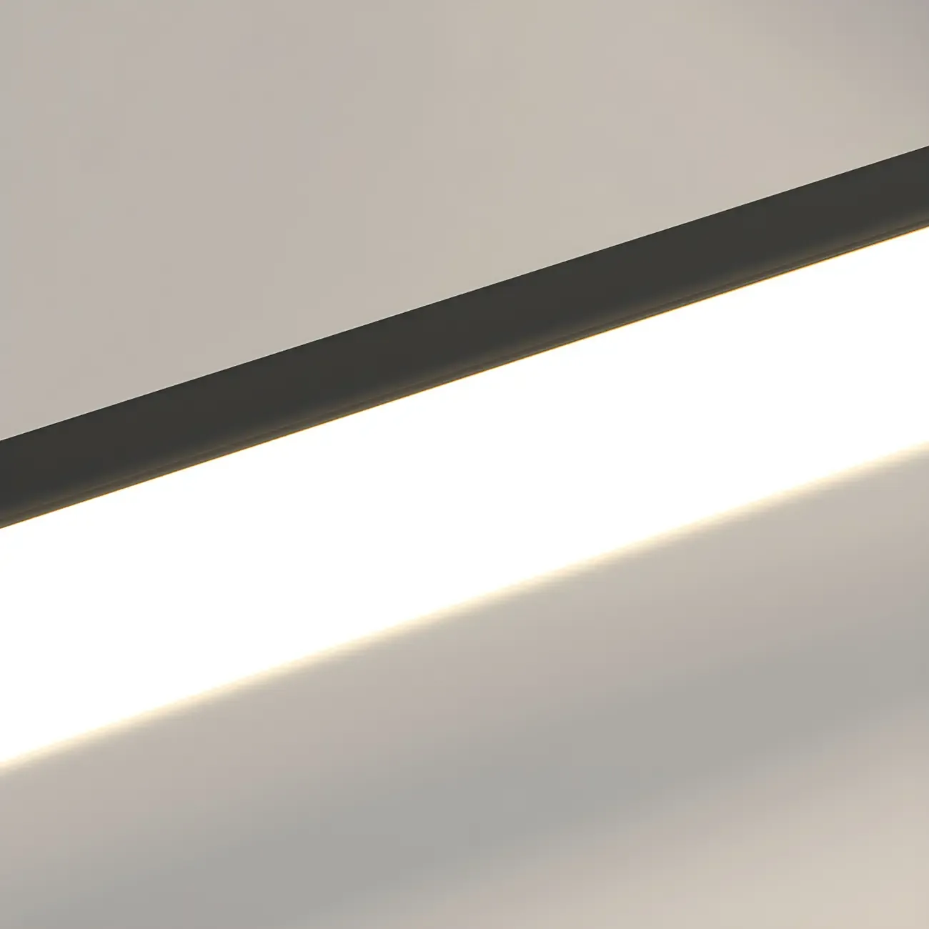 Minimalist LED Linear Pendant Light for Kitchen Image - 8