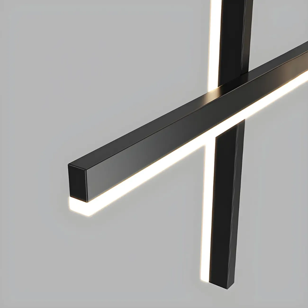 Minimalist LED Linear Pendant Light for Kitchen Image - 9