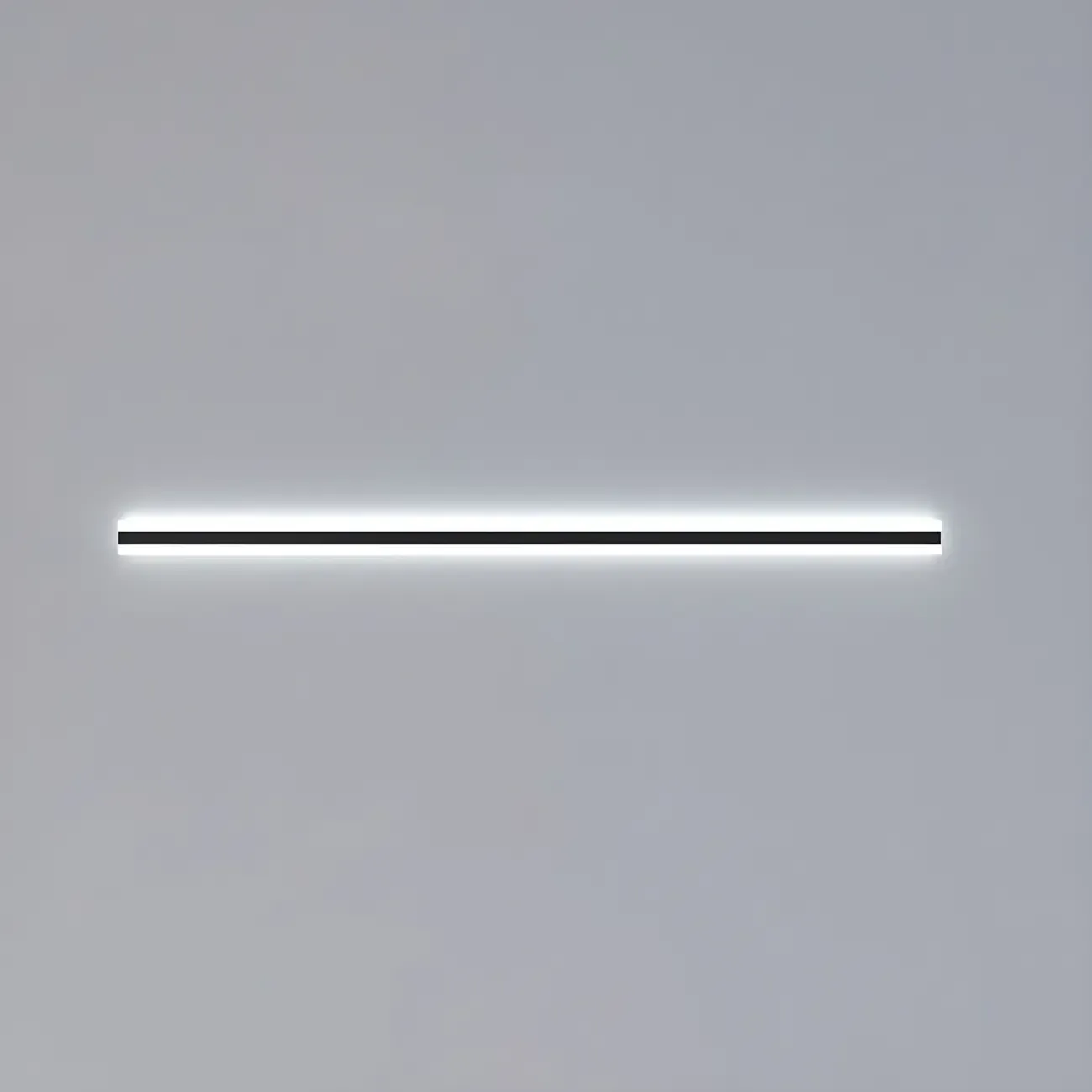 Modern Metal Black Linear LED Wall Light for Outdoor Image - 6