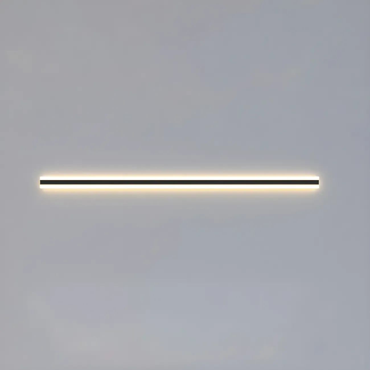 Modern Metal Black Linear LED Outdoor Wall Lights | HomeyFad