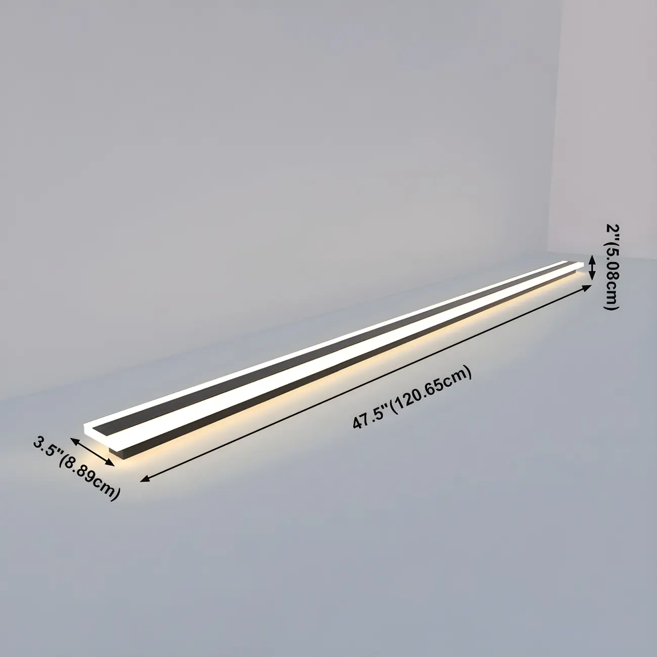 Modern Metal Black Linear LED Wall Light for Outdoor Image - 19 | homeyfad