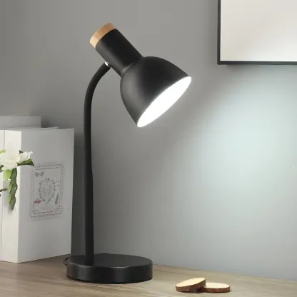 Bell Shape Metal Kids Lamp Adjustable Height for Study Room