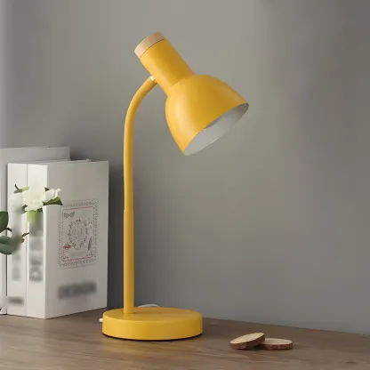 Bell Shape Metal Kids Lamp Adjustable Height for Study Room