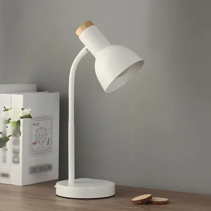 Bell Shape Metal Kids Lamp Adjustable Height for Study Room