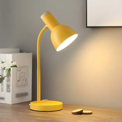 Bell Shape Metal Kids Lamp Adjustable Height for Study Room