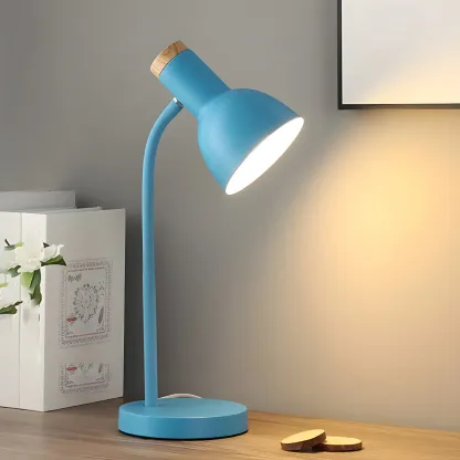 Bell Shape Metal Kids Lamp Adjustable Height for Study Room