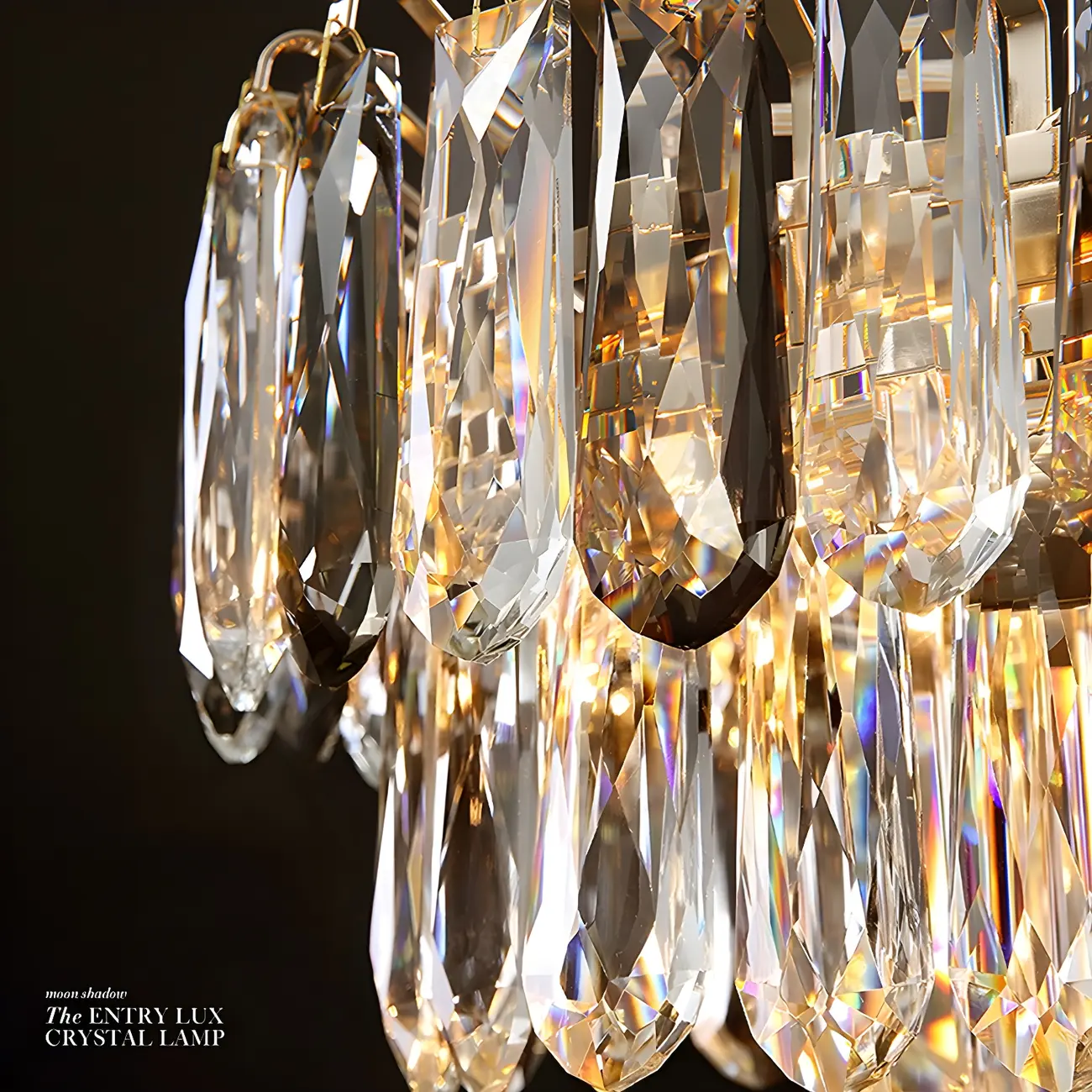 Luxury Brass Crystal Chandelier for Dining Area Image - 10 | homeyfad