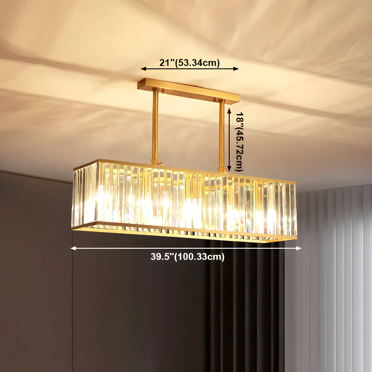 Luxury Brass Crystal Chandelier for Dining Area Image - 18 | homeyfad