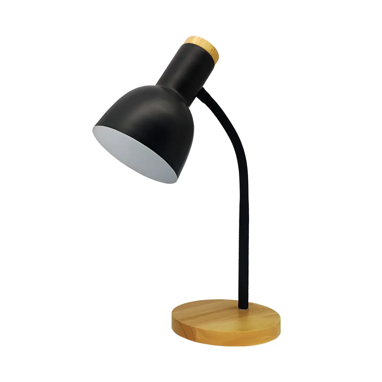 Metal Bell Desk Lamp Modern Adjustable for Bedroom Image - 5