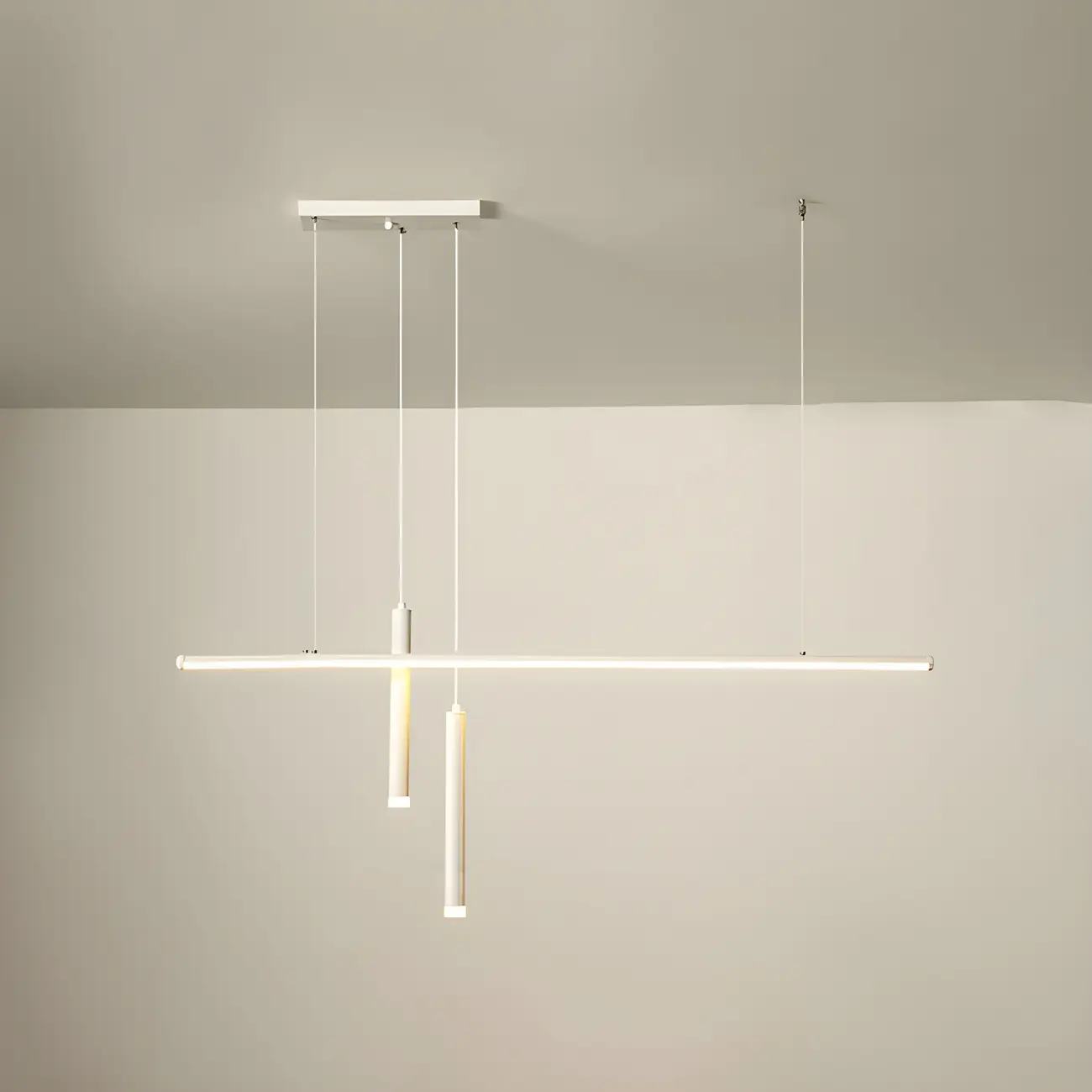 Modern Metal Heart-Shaped Pendant Light for Kitchen Image - 5 | homeyfad