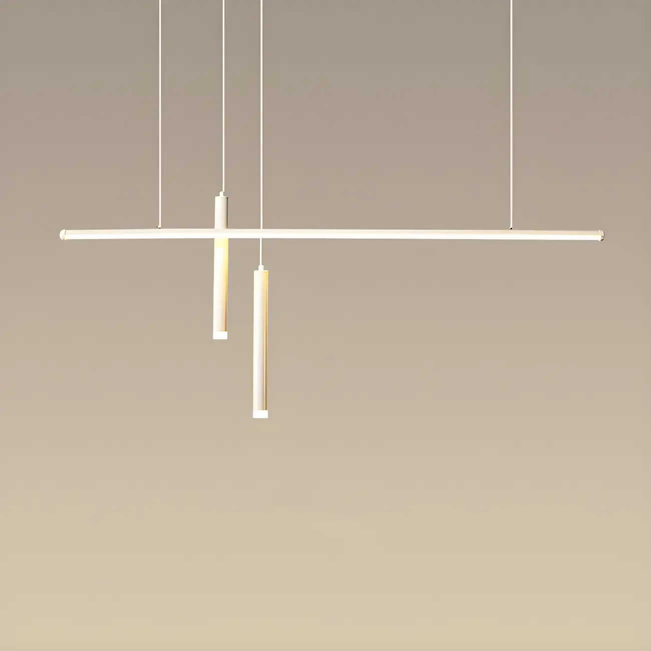 Modern Metal Heart-Shaped Pendant Light for Kitchen Image - 6 | homeyfad