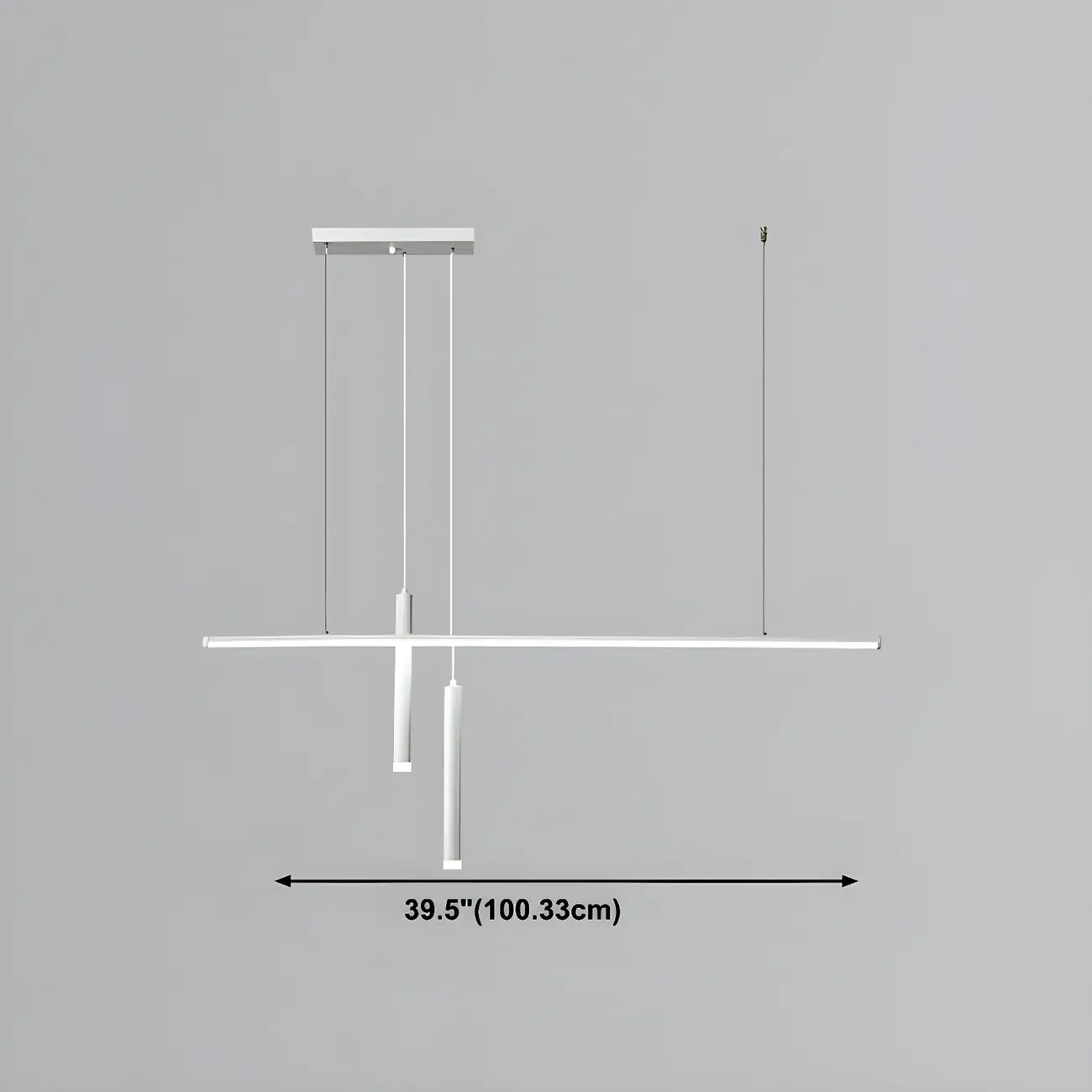 Modern Metal Heart-Shaped Pendant Light for Kitchen Image - 12 | homeyfad