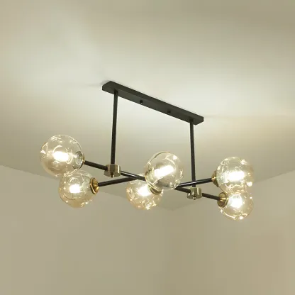 Sputnik Glass Globe Pendant Light for Kitchen Image - 10