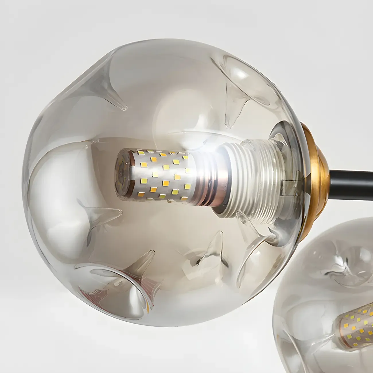 Sputnik Glass Globe Pendant Light for Kitchen Image - 15