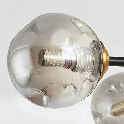 Sputnik Glass Globe Pendant Light for Kitchen Image - 15