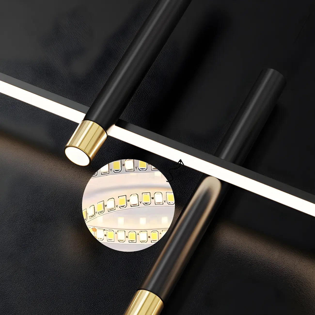 Trendy Modern Metal Cylinder Multi-Light Pendant Image - 11 | homeyfad