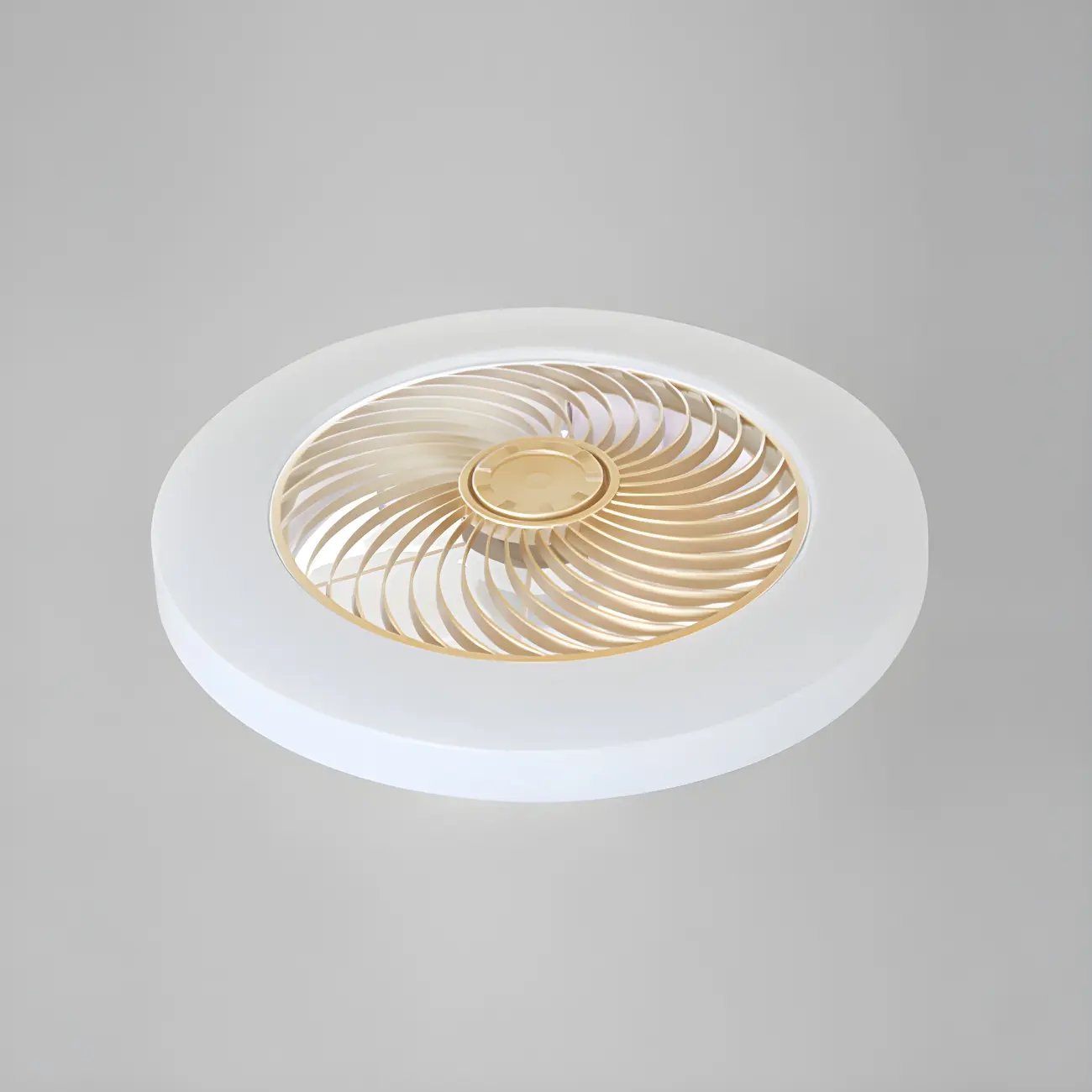 Modern Flush Mount Ceiling Fan with Light 3-Speed for Living Room | homeyfad