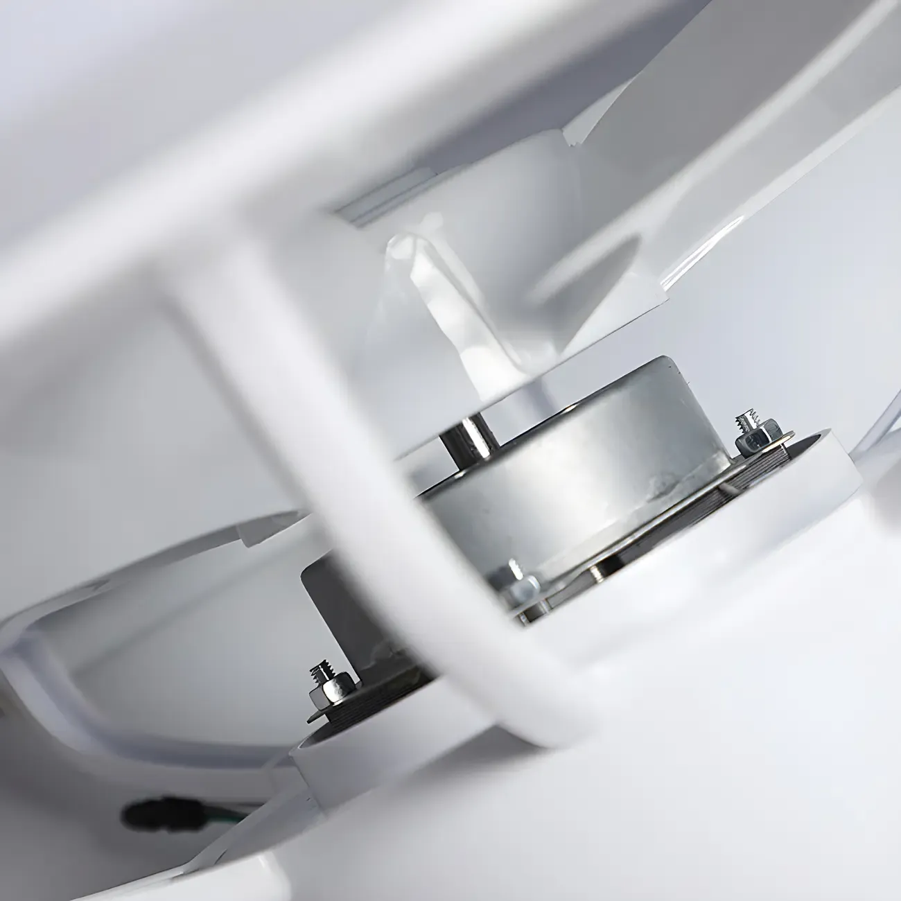 Modern Flush Mount Ceiling Fan with Light 3-Speed for Living Room