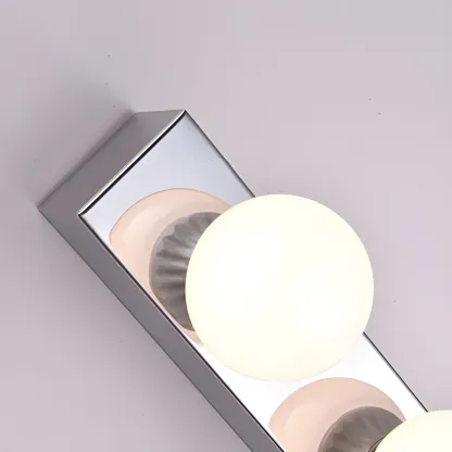Contemporary Globe Vanity Light Multi Bulb Bathroom Fixture Image - 4