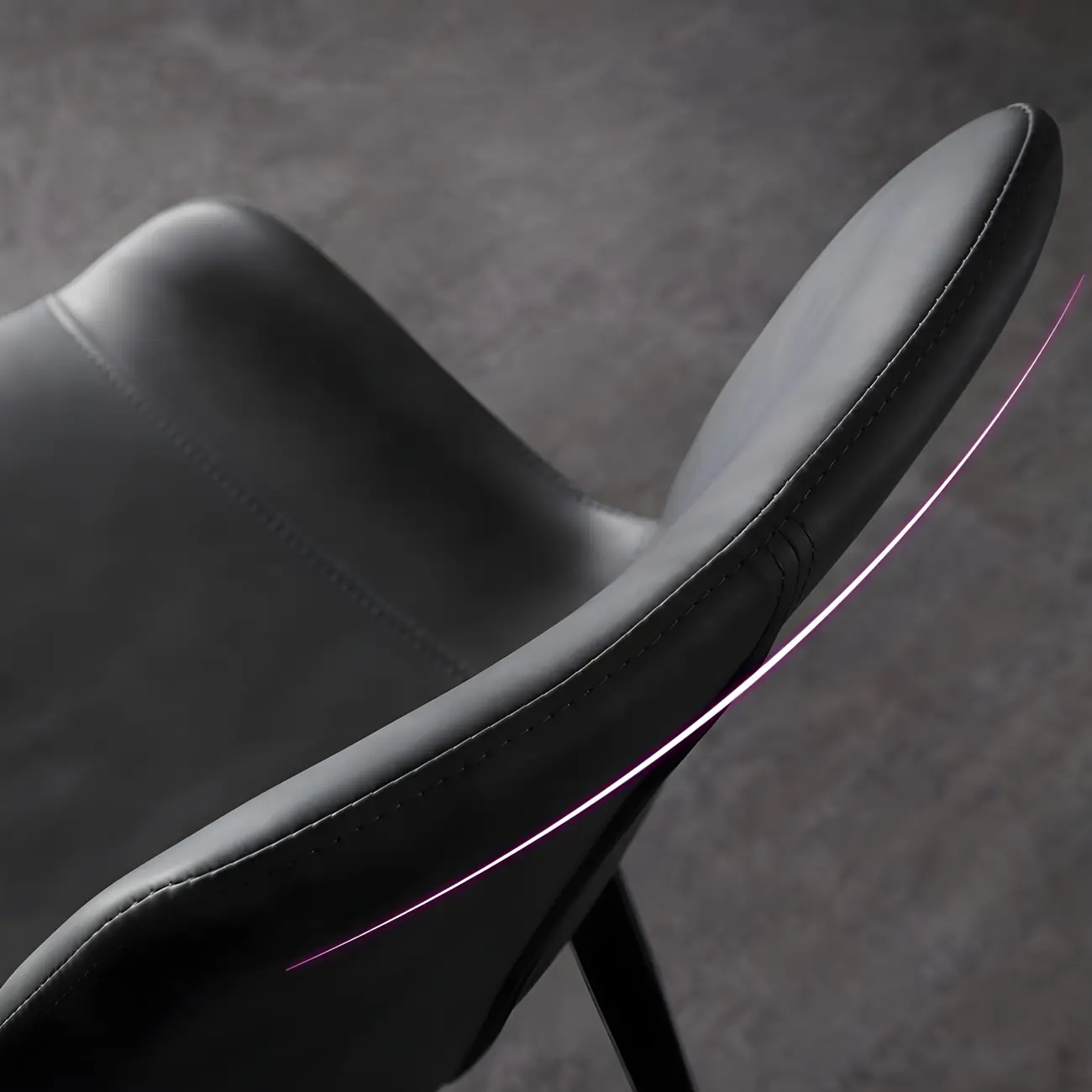 Industrial Upholstered Arm Chair with Metal Frame Image - 10 | homeyfad