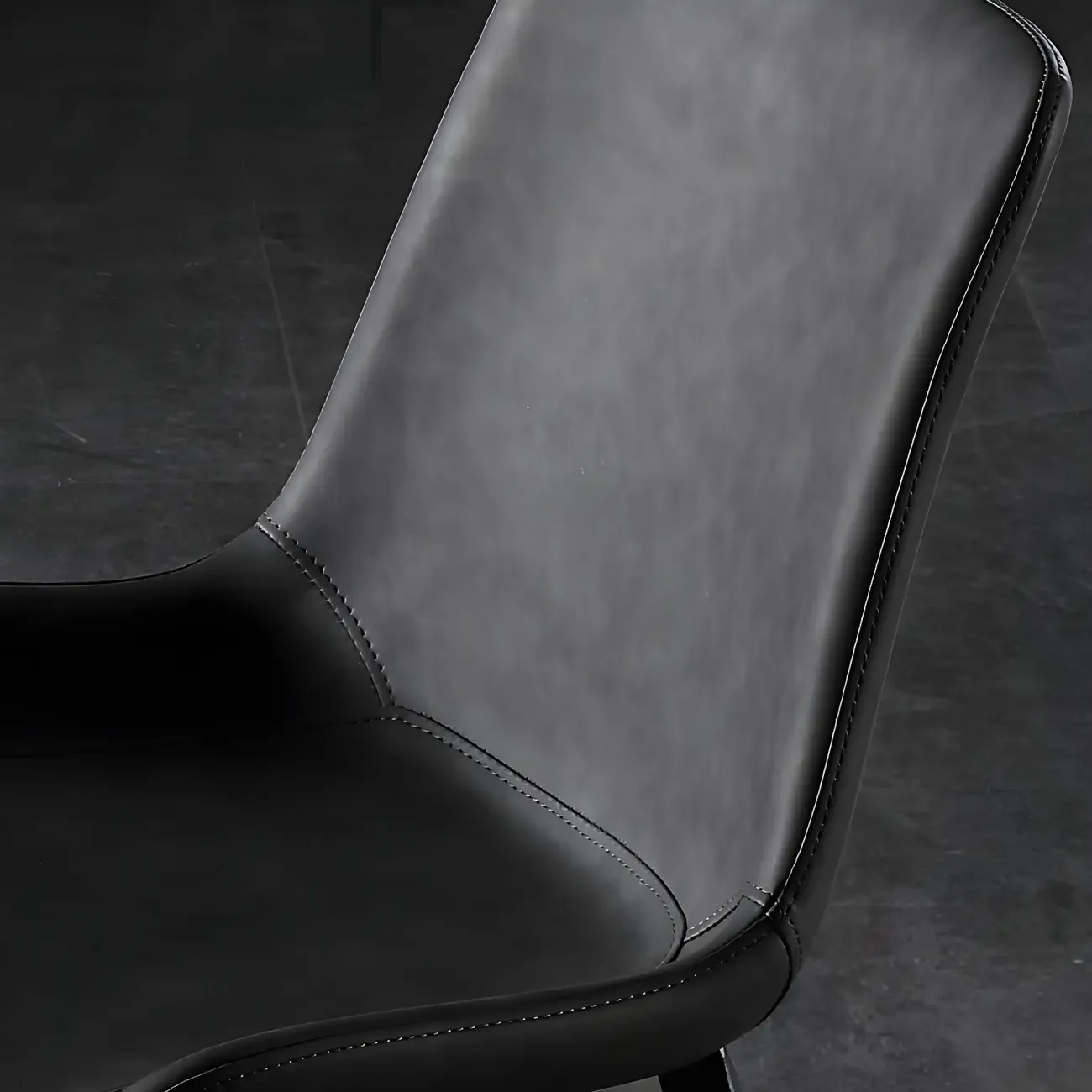 Industrial Upholstered Arm Chair with Metal Frame Image - 12
