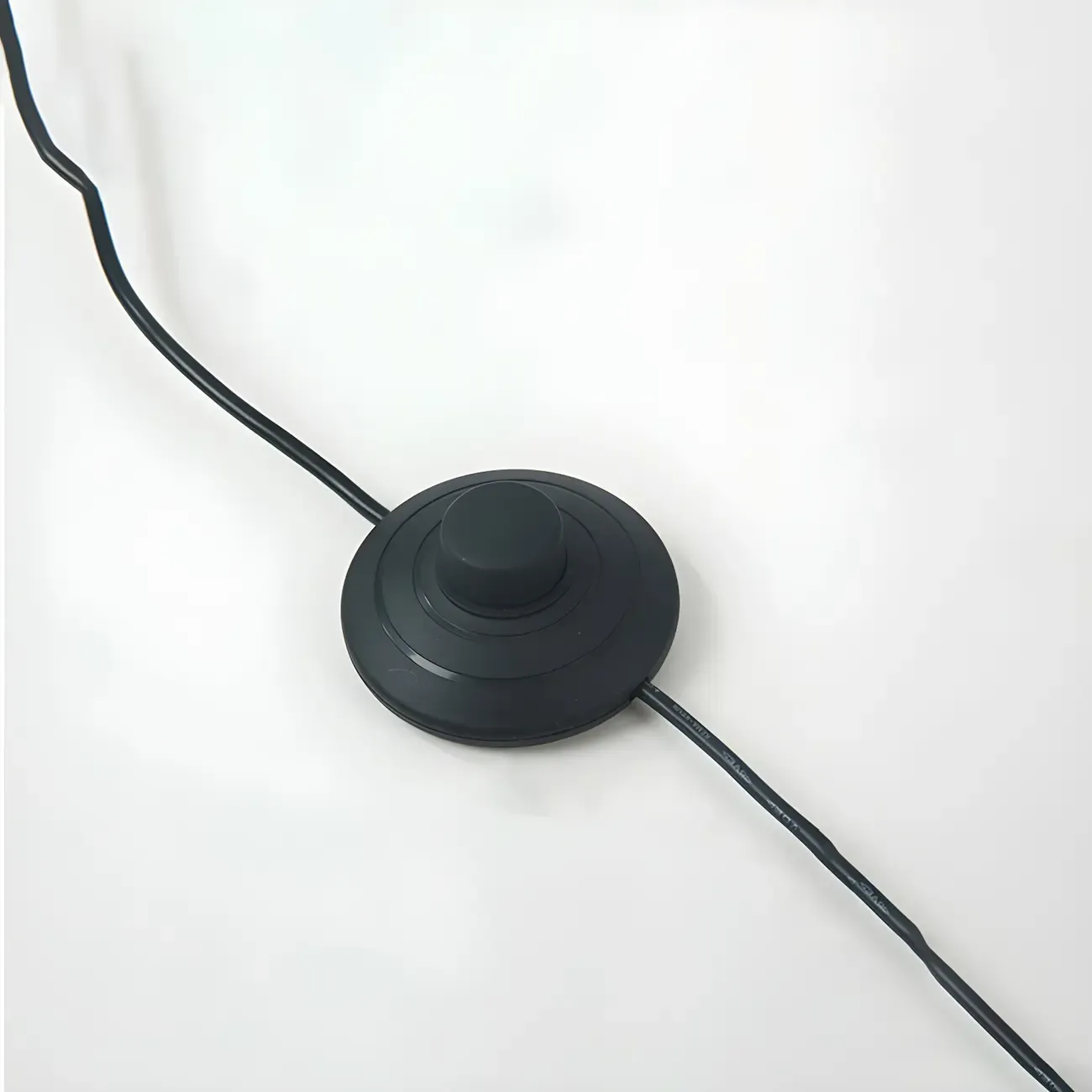 Stylish Silica Gel Metal Linear Arc LED Floor Lamp Image - 13