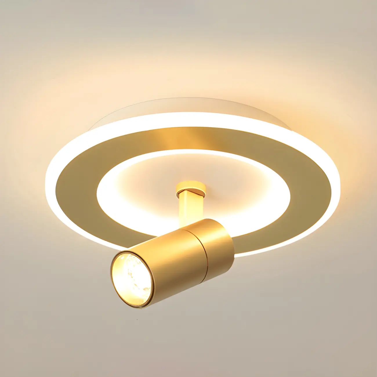 Modern LED Flush Ceiling Light for Residential Elegance Image - 5 | homeyfad