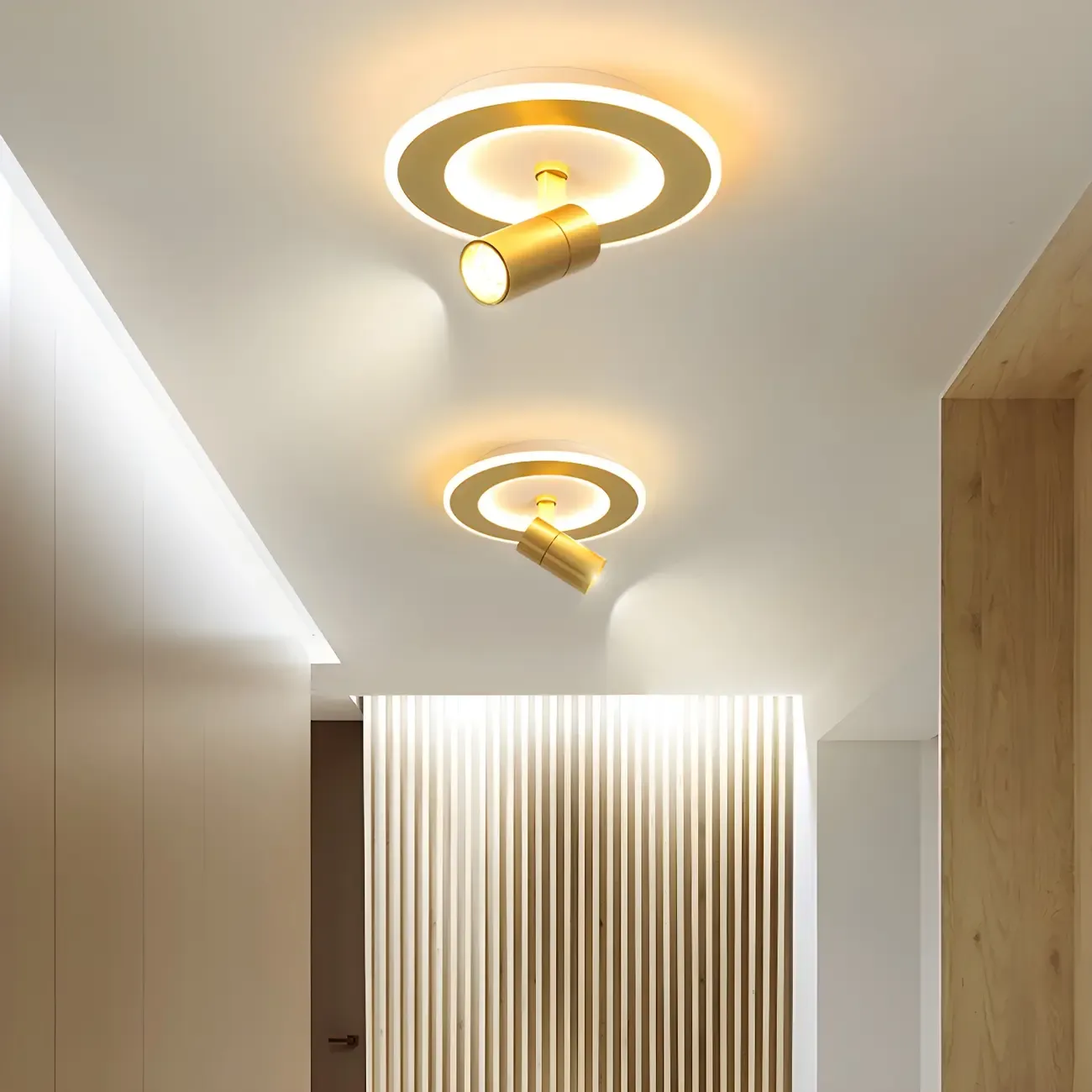 Modern LED Flush Ceiling Light for Residential Elegance Image - 7