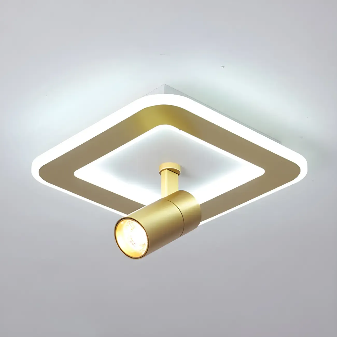 Modern LED Flush Ceiling Light for Residential Elegance Image - 9