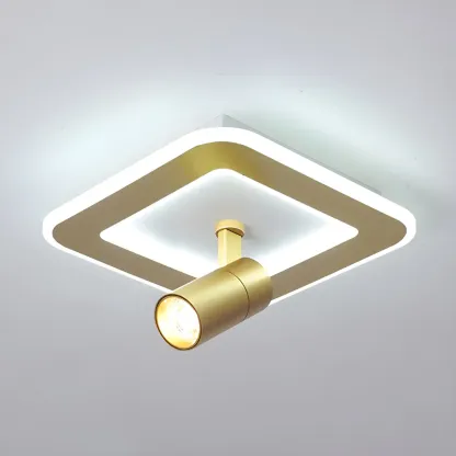 Modern LED Flush Ceiling Light for Residential Elegance Image - 9