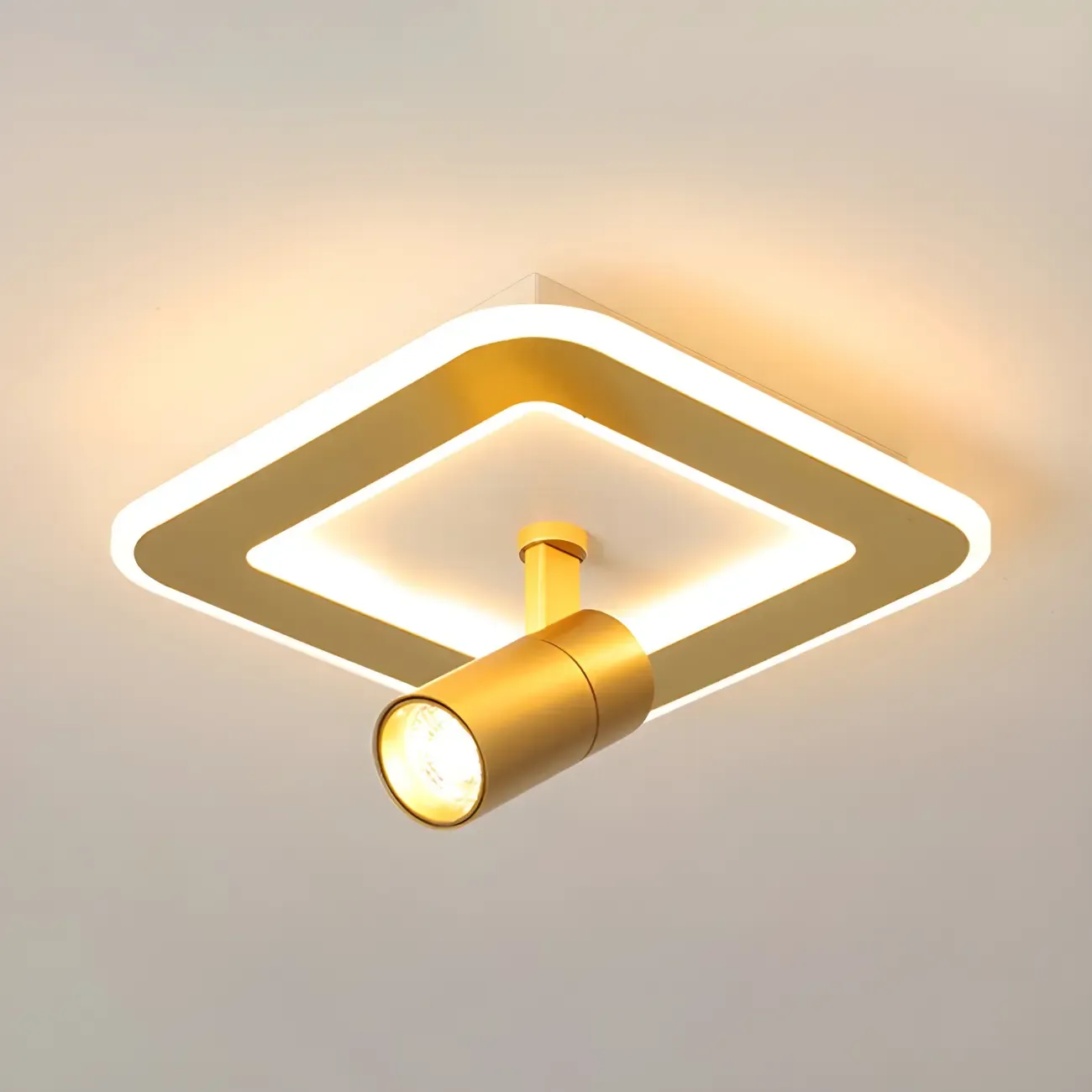 Modern LED Flush Ceiling Light for Residential Elegance Image - 11
