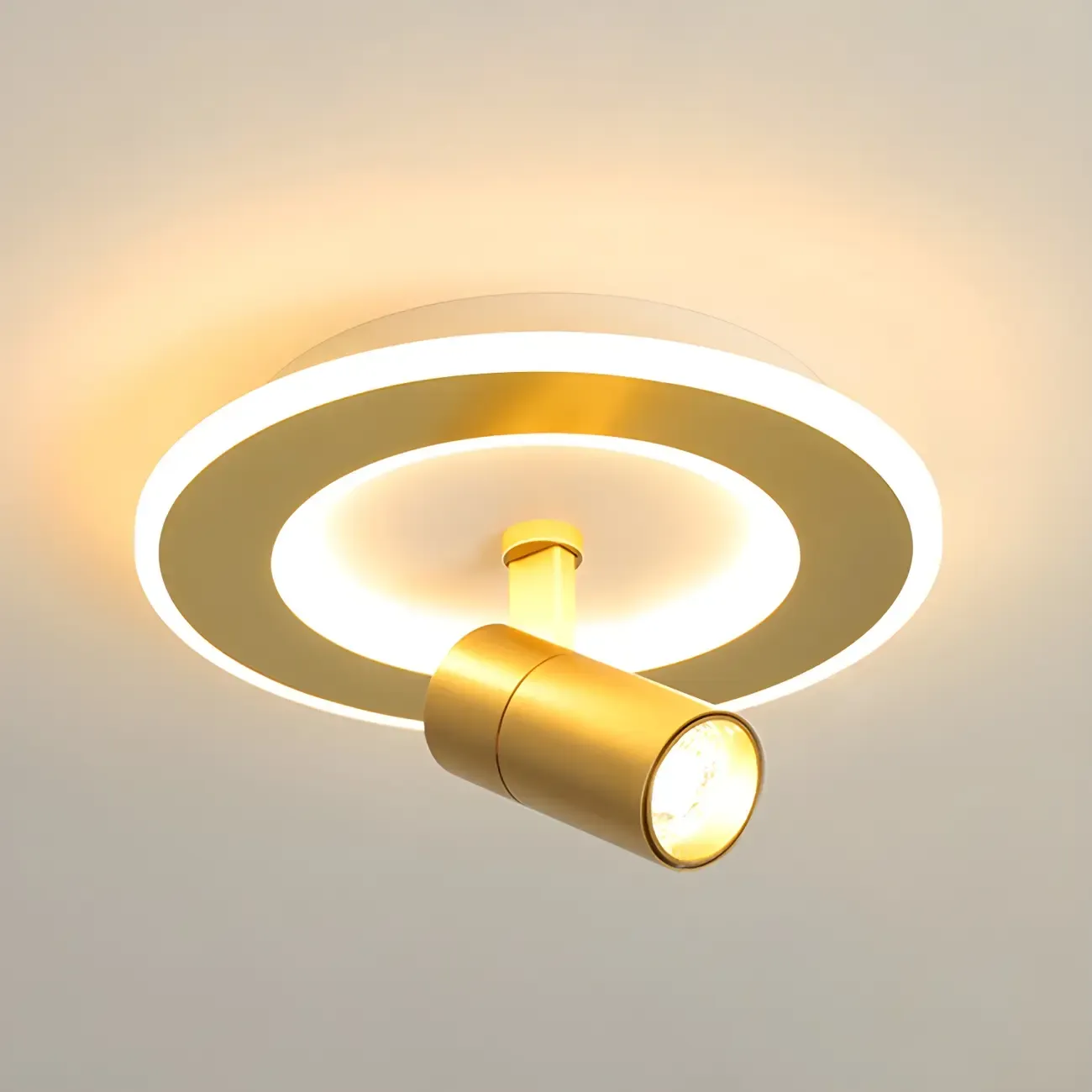 Modern LED Flush Ceiling Light for Residential Elegance Image - 12