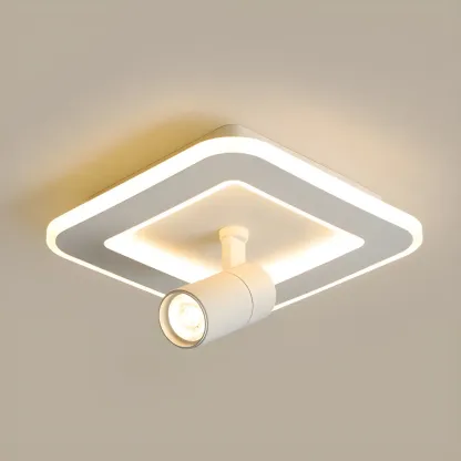 Modern LED Flush Ceiling Light for Residential Elegance Image - 13