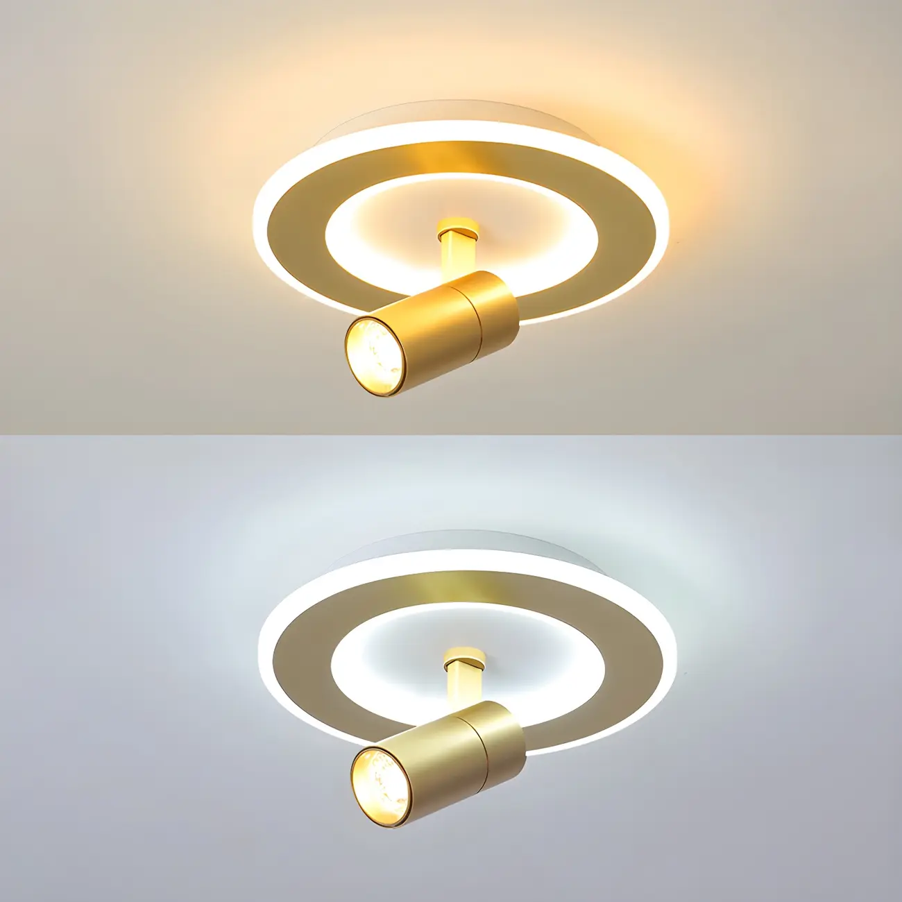 Modern LED Flush Ceiling Light for Residential Elegance Image - 14 | homeyfad
