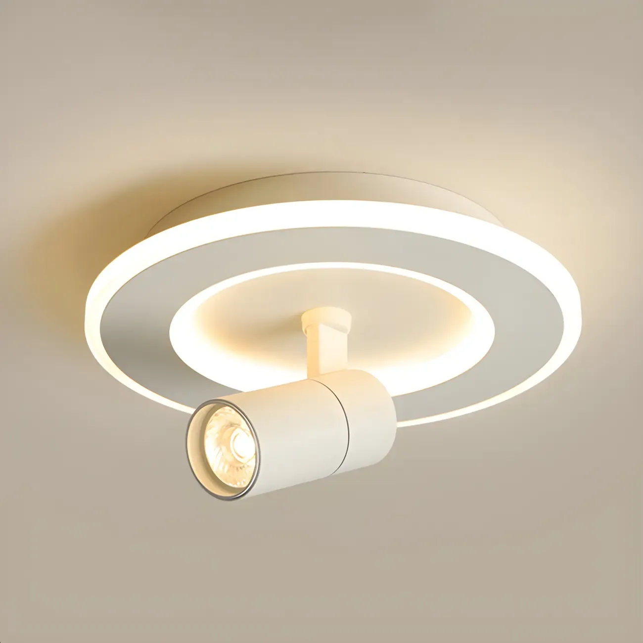 Modern LED Flush Ceiling Light for Residential Elegance Image - 15