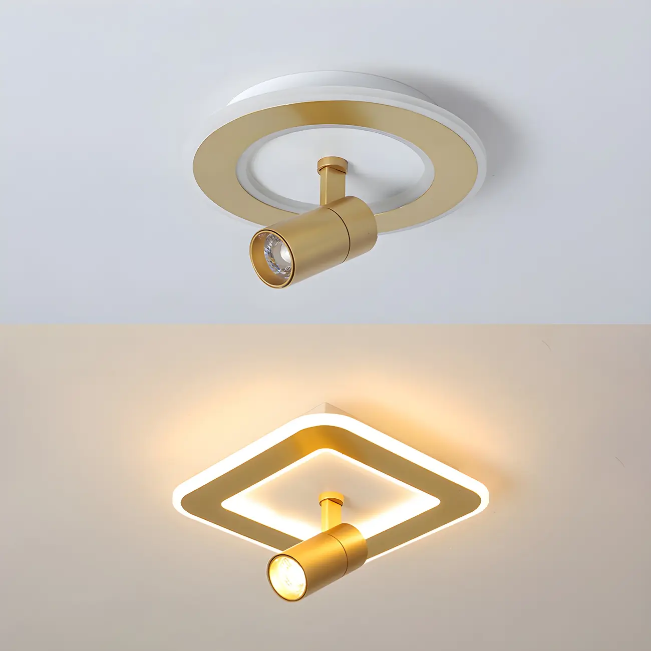 Modern LED Flush Ceiling Light for Residential Elegance Image - 16 | homeyfad