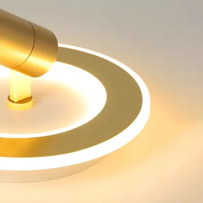 Modern LED Flush Ceiling Light for Residential Elegance Image - 19