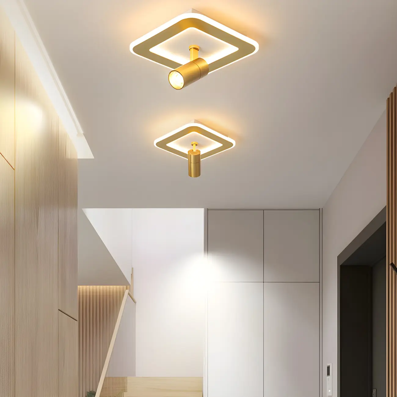 Modern LED Flush Ceiling Light for Residential Elegance Image - 23 | homeyfad