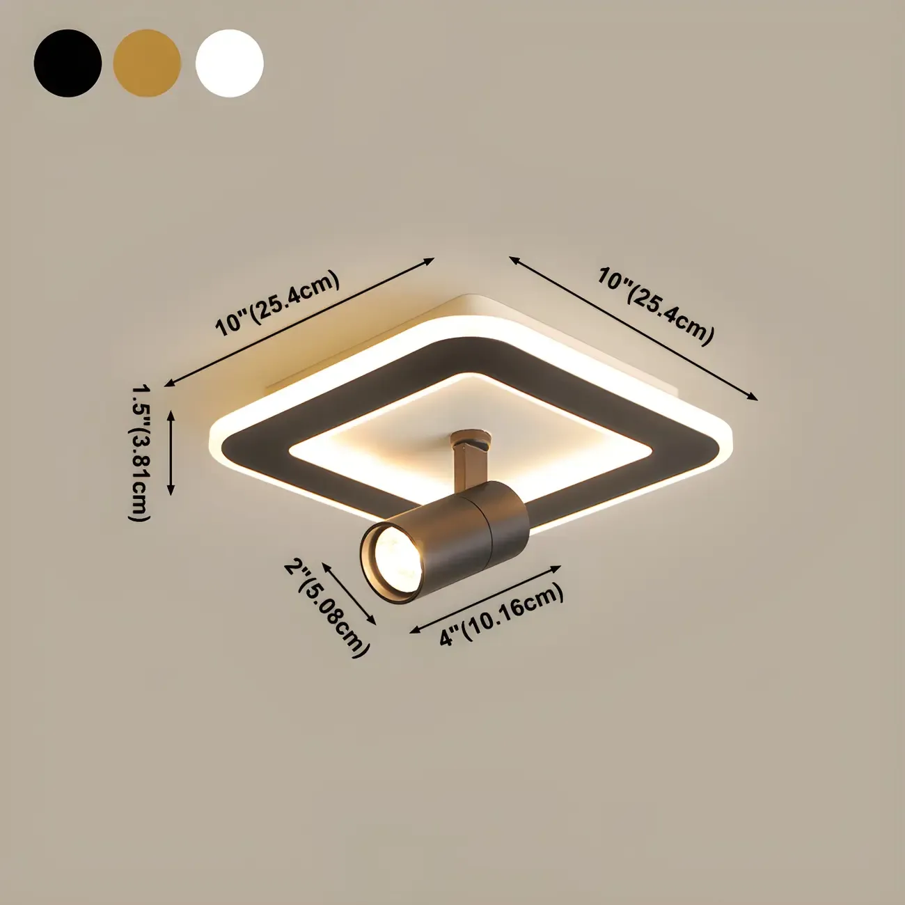 Modern LED Flush Ceiling Light for Residential Elegance Image - 25