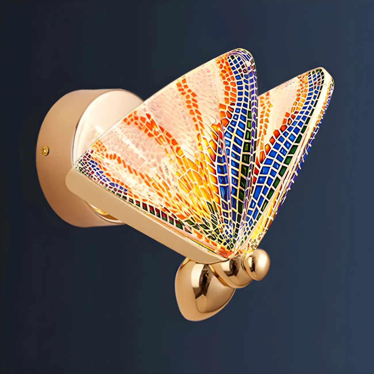 Vintage Dimmable Butterfly Wall Sconce for Bedroom Decor | homeyfad