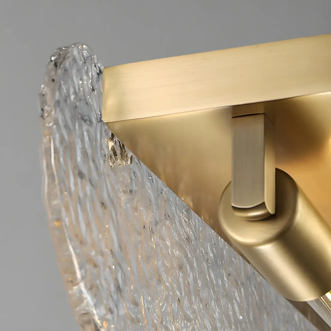 Adjustable Gold Glass Linear Pendant Light for Kitchens Image - 7