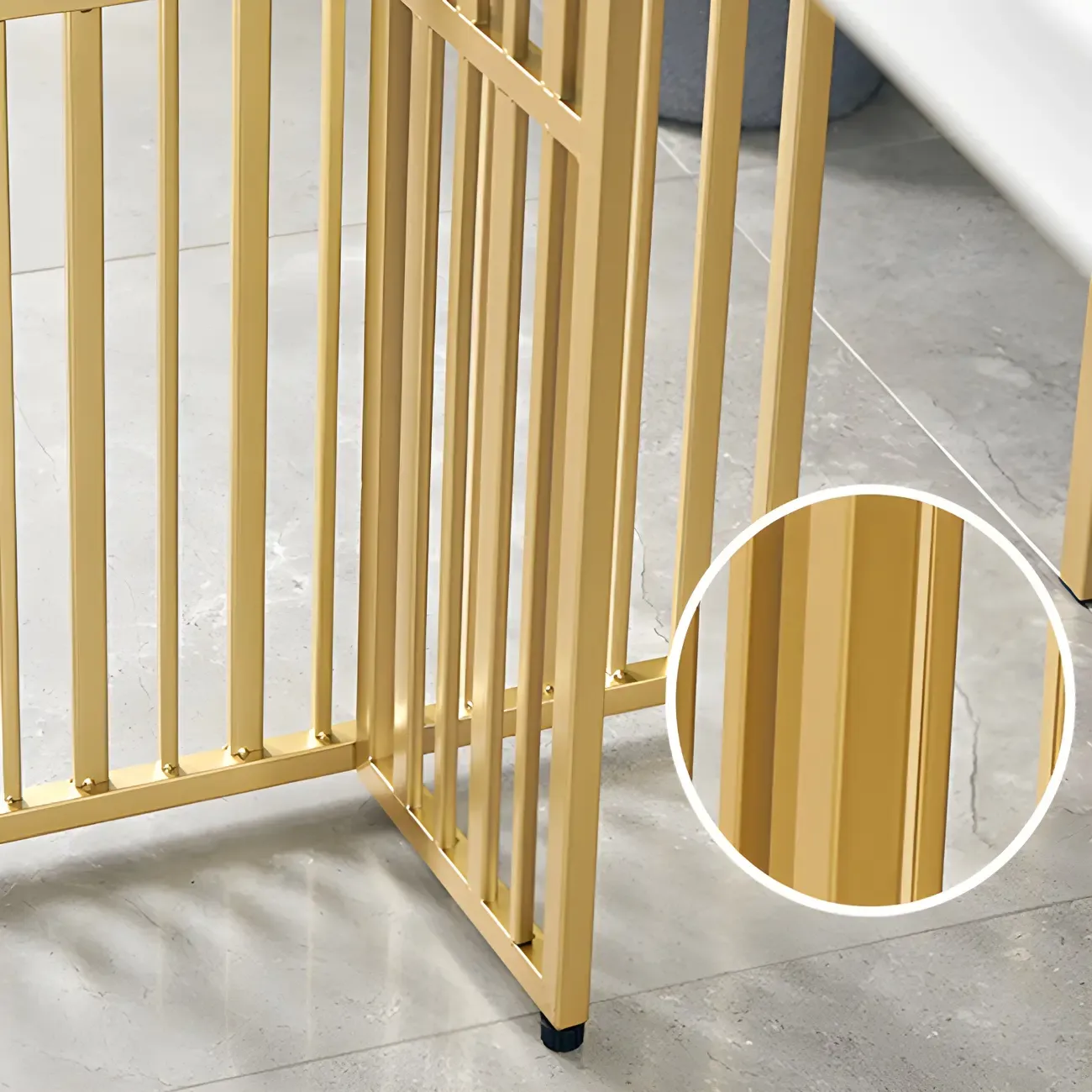 Glam Gold Wood Top Metal Shelf Bar Tables Image - 7