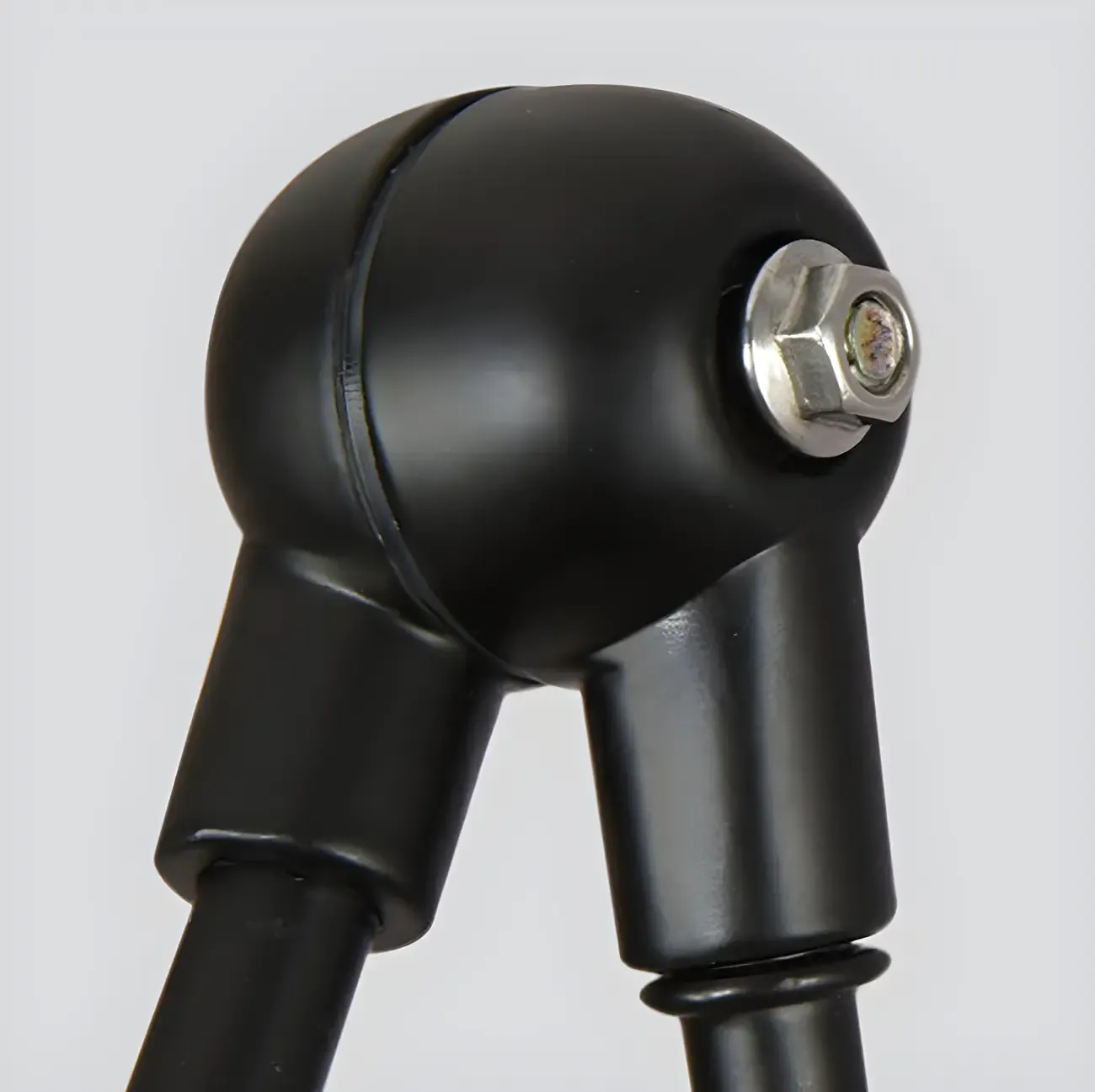 Industrial Metal Dome Adjustable Swing Arm Wall Light Image - 9