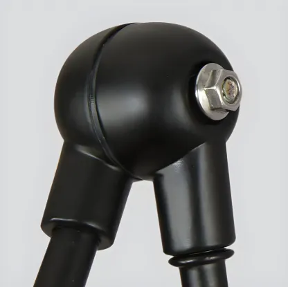 Industrial Metal Dome Adjustable Swing Arm Wall Light Image - 9