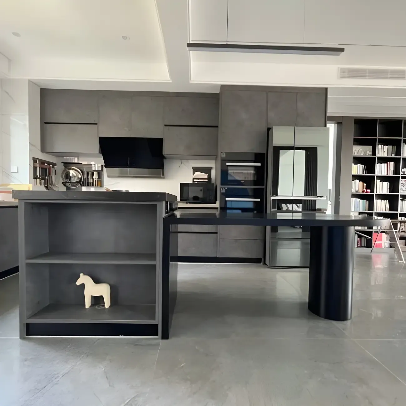 Modern Wooden Bar Table for Kitchen and Dining Room Use Image - 7